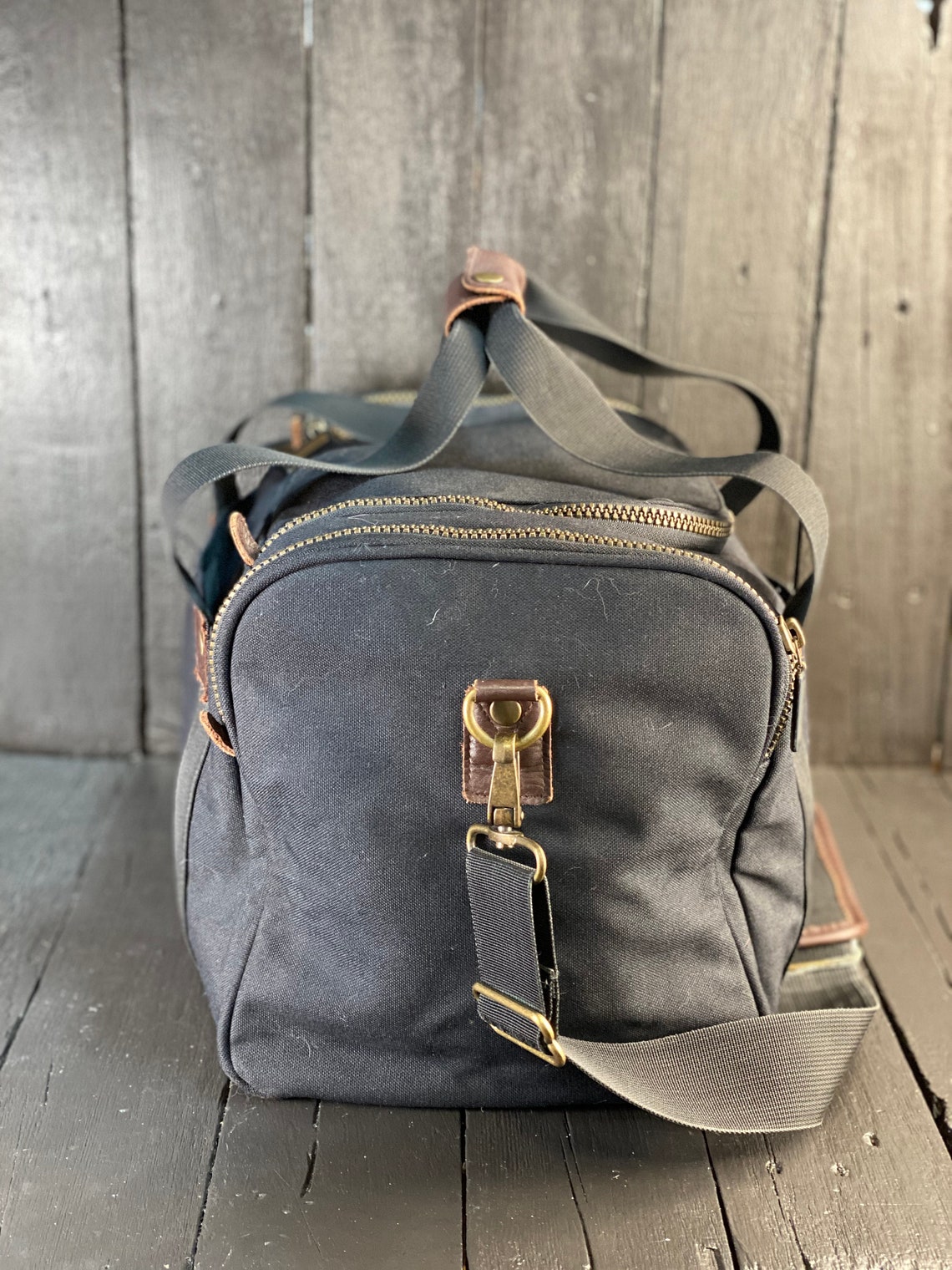 Canvas duffel bag Eddie Bauer bag vintage duffel bag Etsy