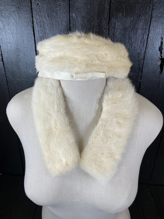 Size small, real fur hat, rabbit fur hat, real fu… - image 3