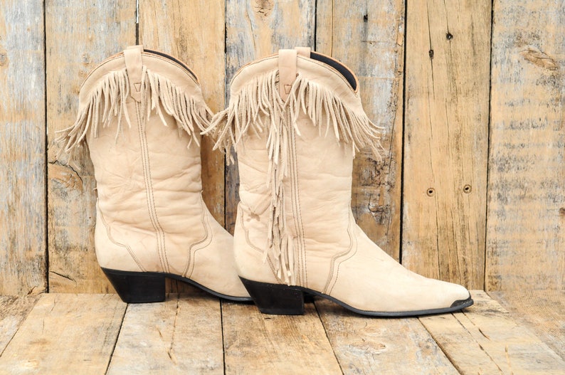 fringed cowboy boots uk
