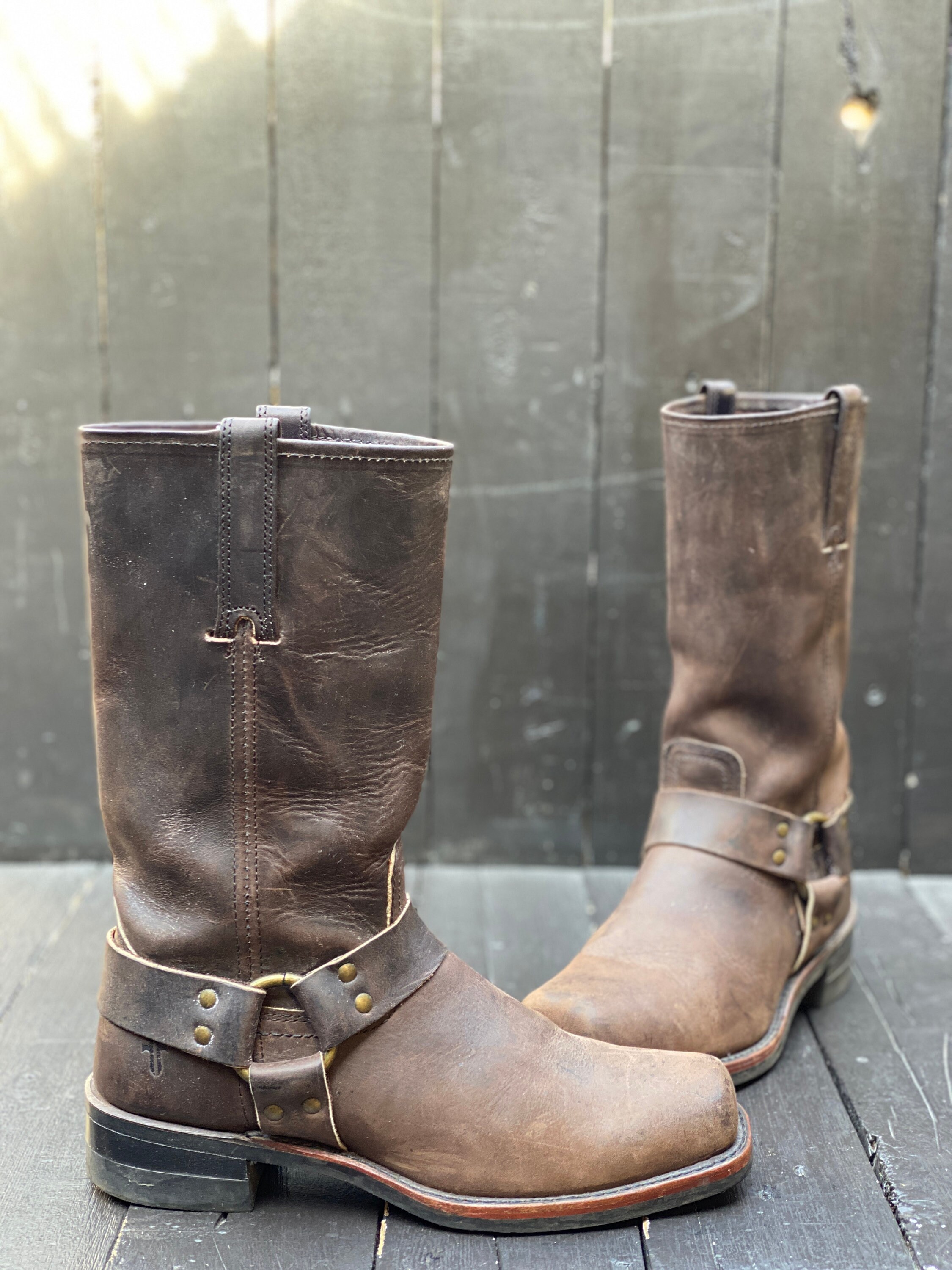 Mens Us 9 Frye Boot Harness Boots Mens Western Boots Frye Cowboy Boots Vintage Western Wear FREE USA SHIPPING Etsy UK
