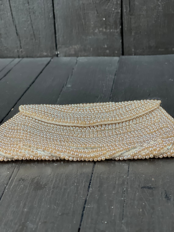 sparkly clutch, formal clutch, vintage beaded clu… - image 7