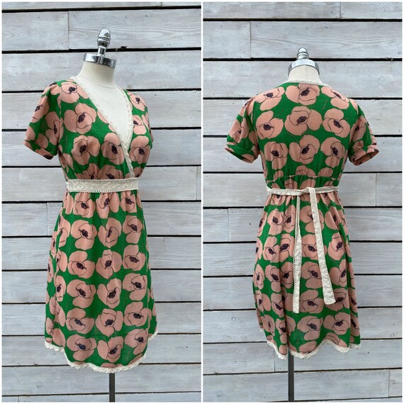 medium, 90s babydoll dress, floral babydoll dress… - image 8