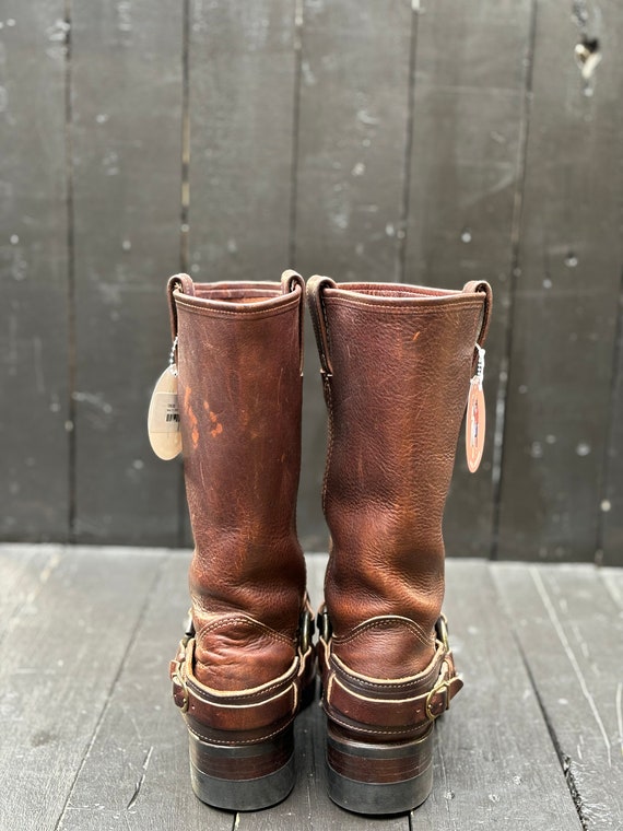 Mens us 7.5, frye boot, harness boots, mens weste… - image 3