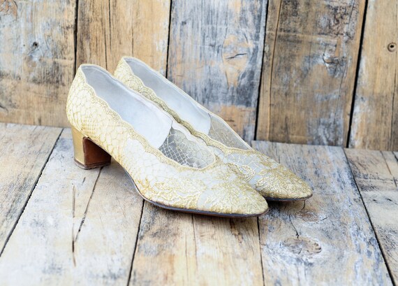 Us 9, 50s heels, 1950s shoes, vintage high heels,