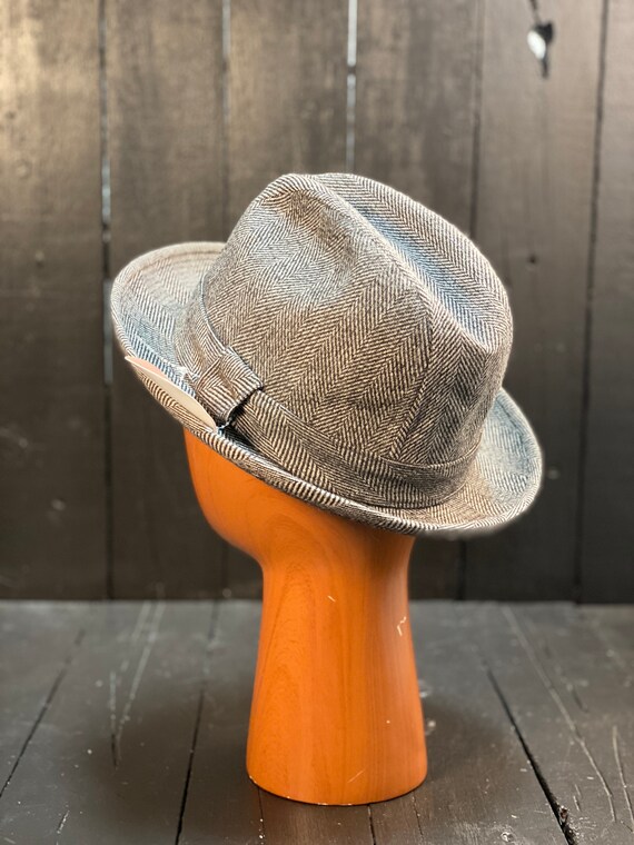 Size Medium, Stetson fedora, wool fedora, grey fe… - image 5