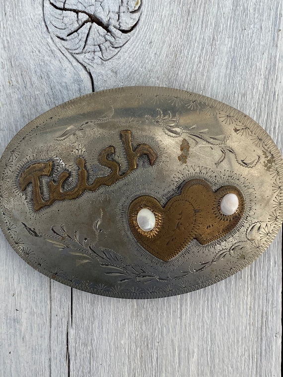 trish belt buckle, love belt buckle, detailed bel… - image 4