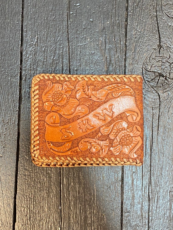 Skw wallet, Antique wallet, western wallet, uniqu… - image 2