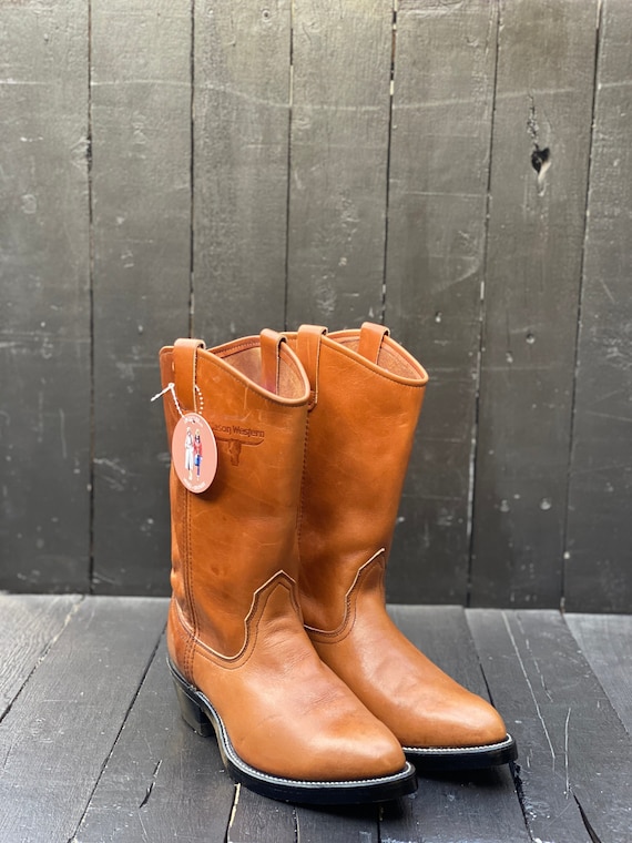 Mens 9.5, Mason Western boots, brown cowboy boots,