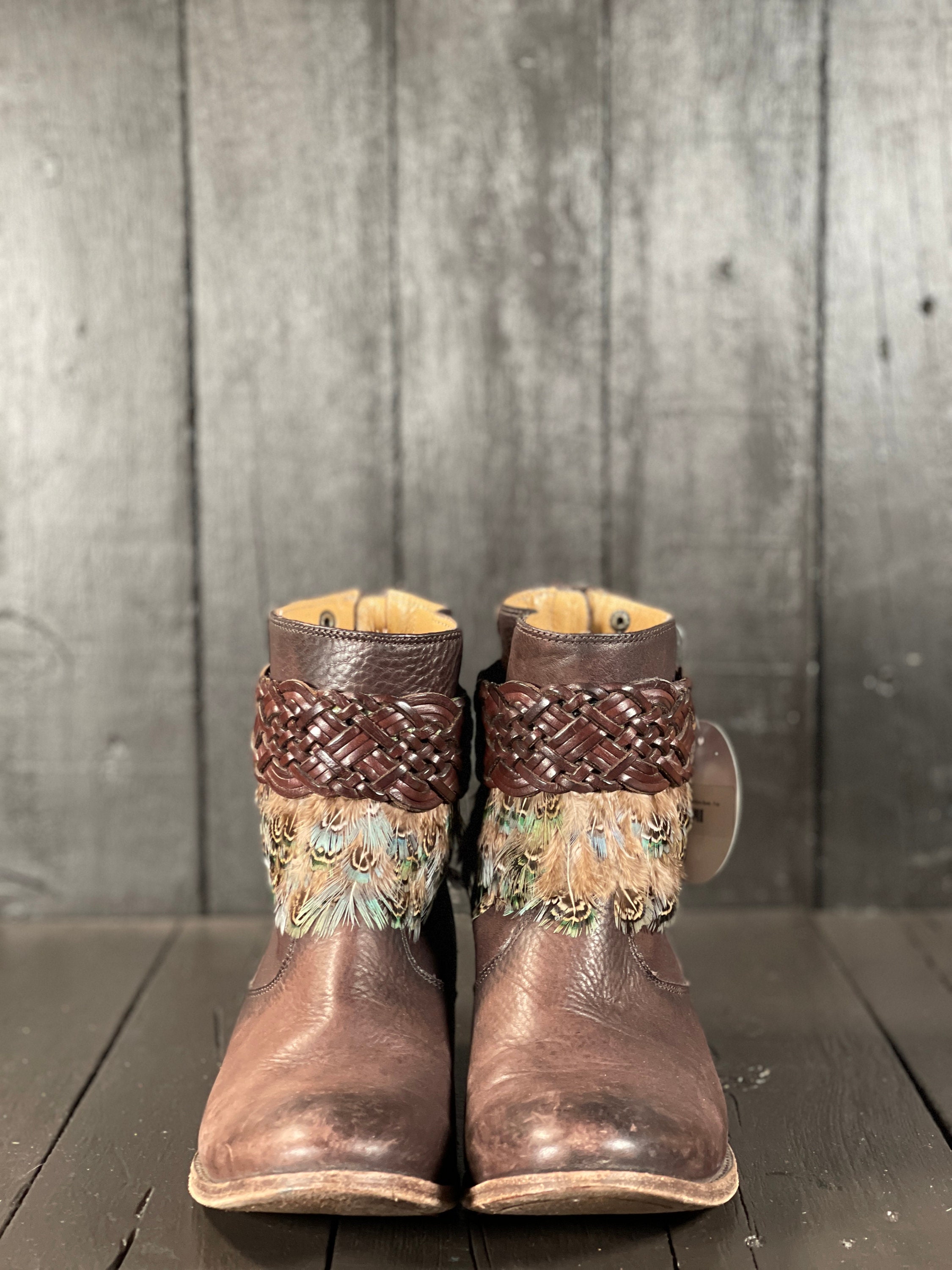 Boho store style boots