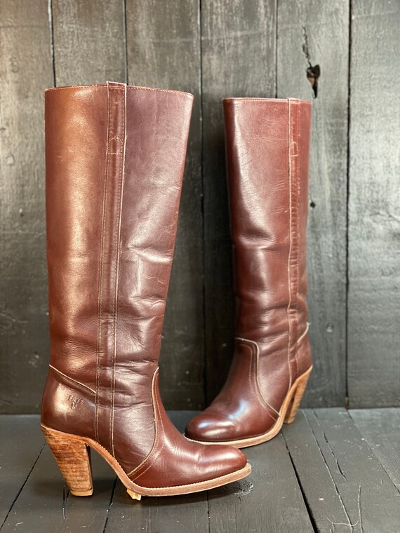 Womens Us 7.5 Frye Boot Vintage Frye 