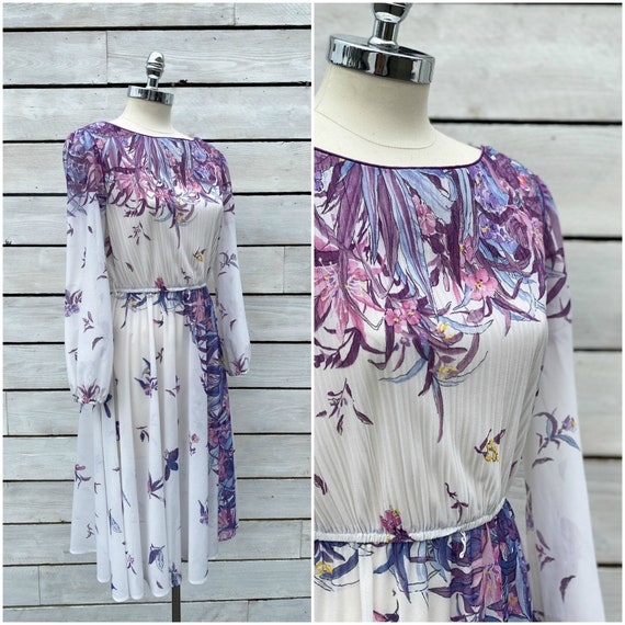 small, 1970s summer dress, vintage summer dress, F