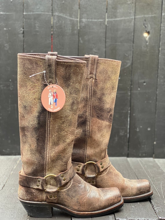Womens 8, Frye boot, vintage Frye boots, tall har… - image 2