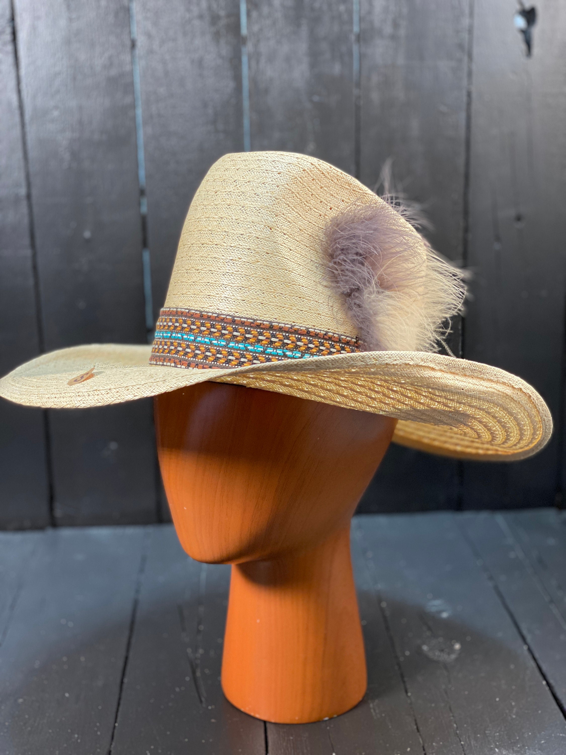 Straw Cowboy Hat Custom Straw Hat 
