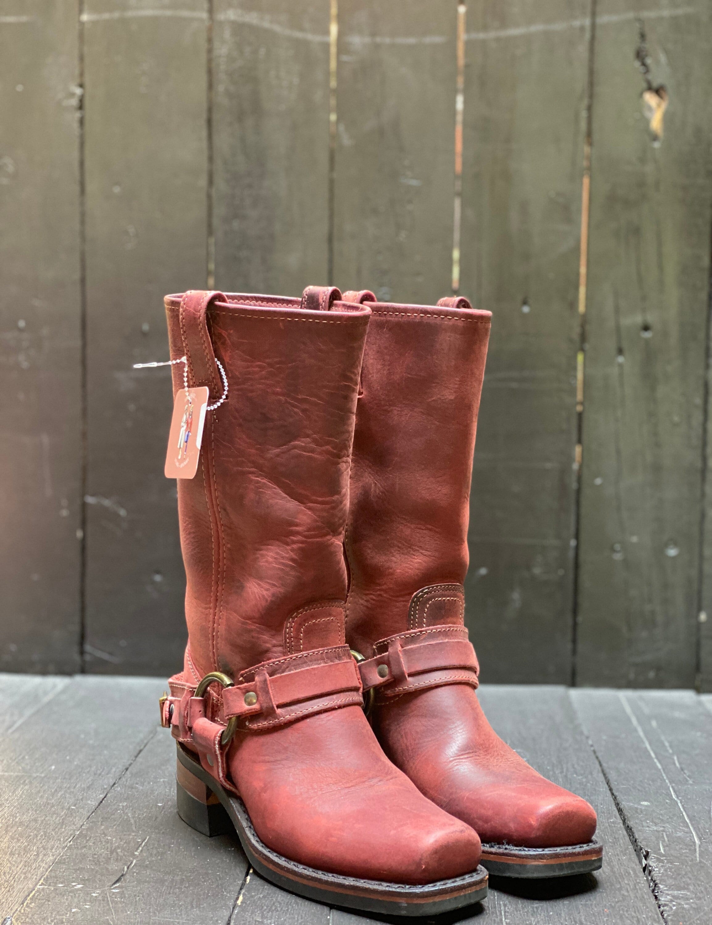 Frye tall hotsell harness boots
