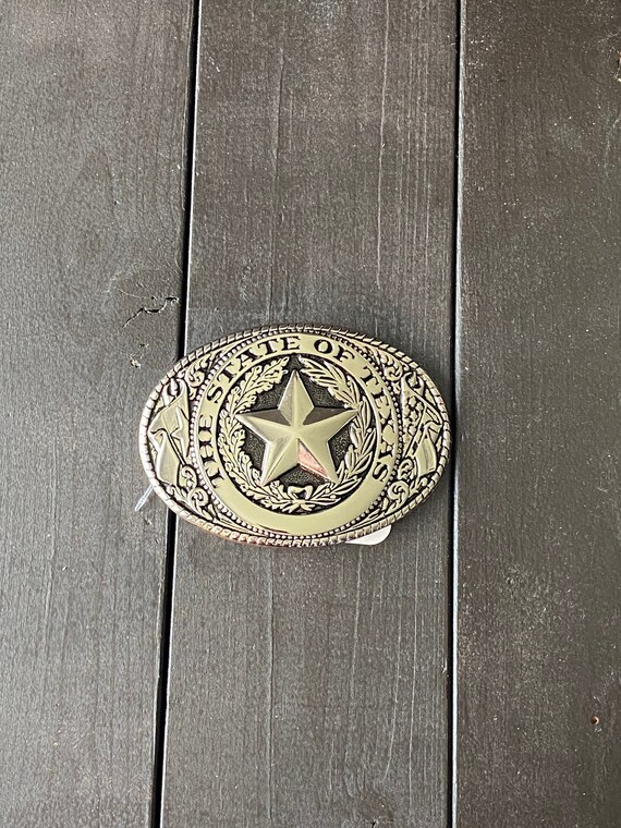 Texas belt buckle, star belt buckle, texas state buck… Gem