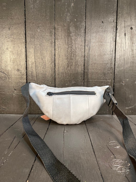 Gray fanny pack, vintage fanny pack, retro fanny … - image 2