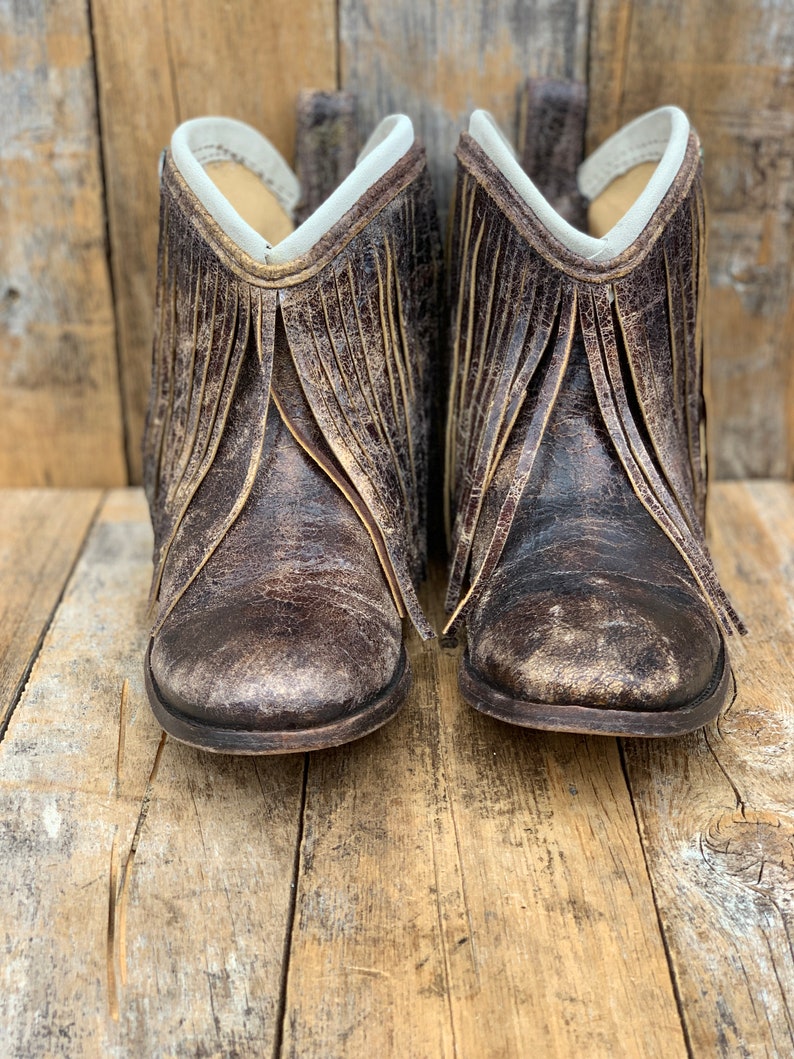 Us 8 Western Ankle Boots Custom Cowgirl Boots Festival - Etsy