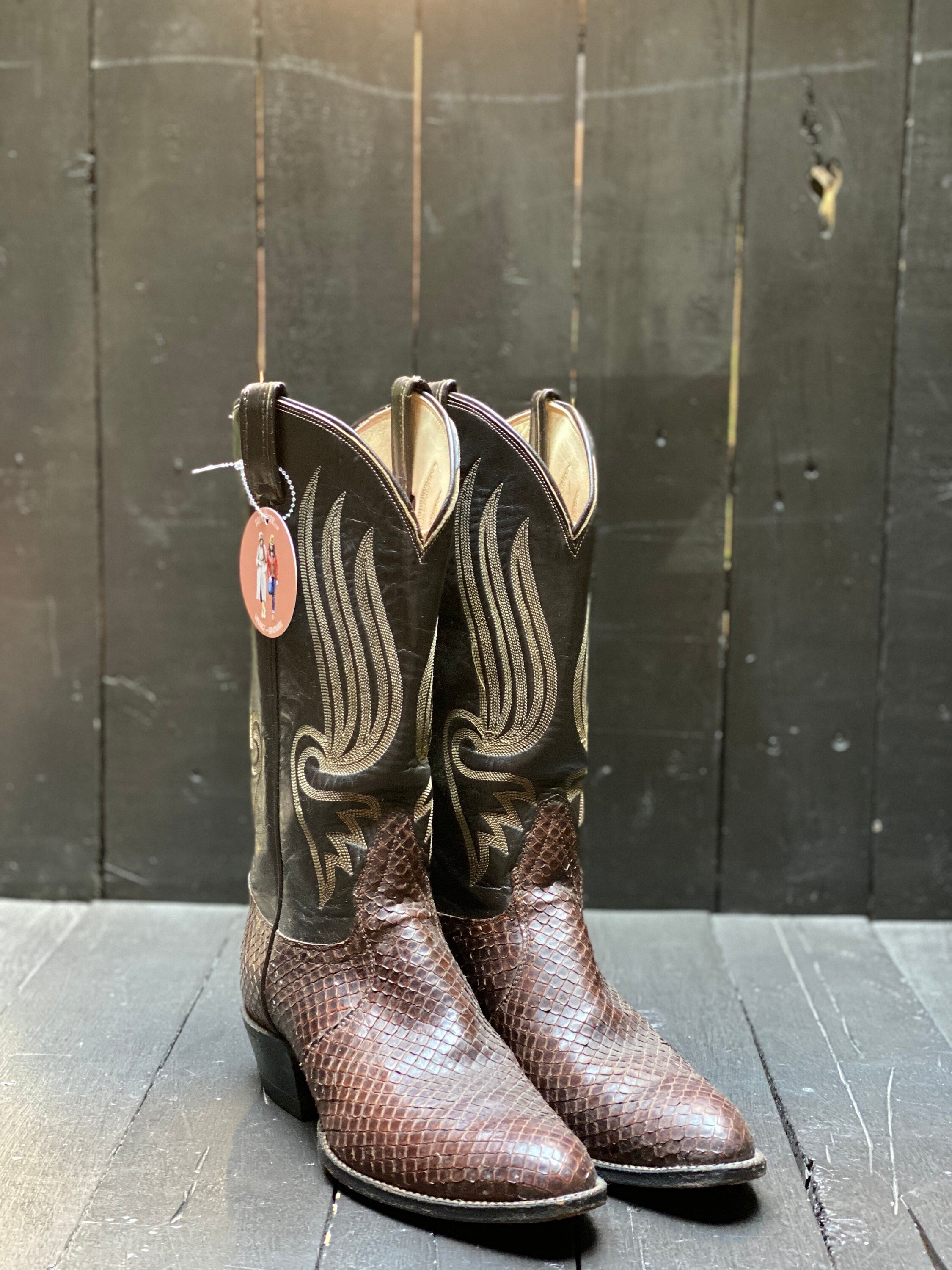 Python Cowboy Boot 