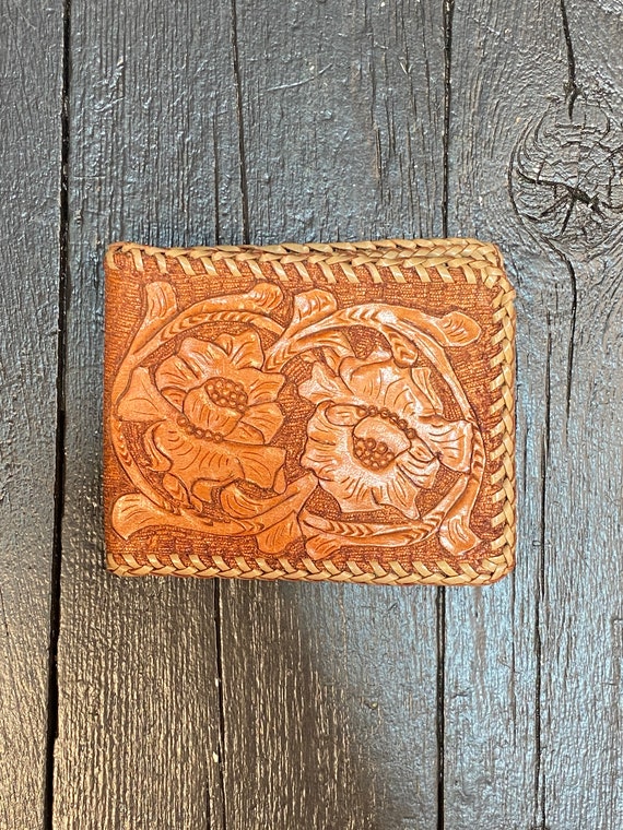 Skw wallet, Antique wallet, western wallet, uniqu… - image 3