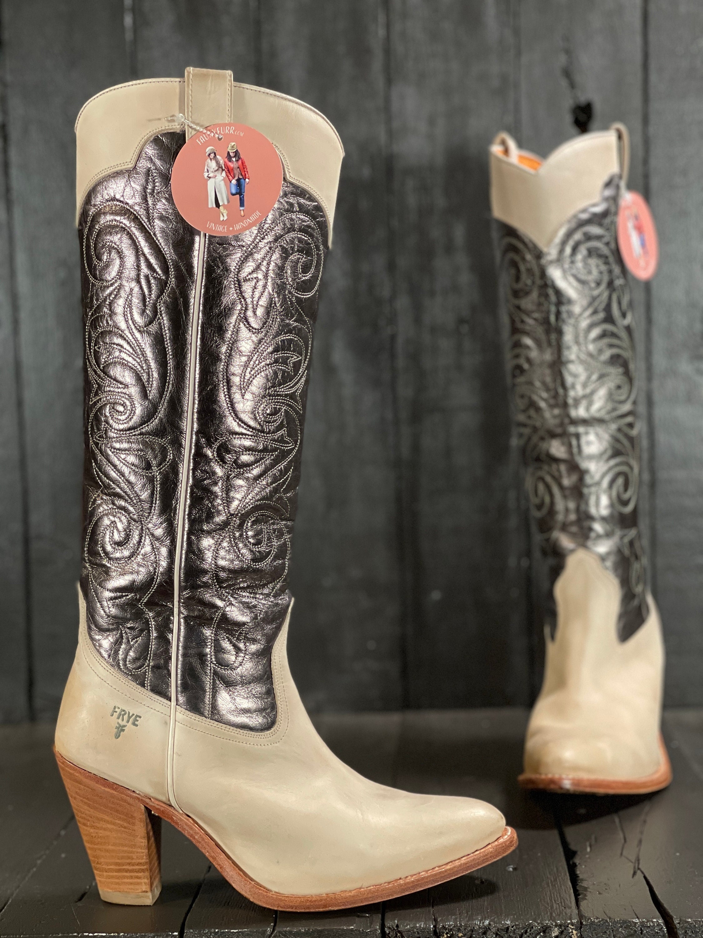 Womens 9 Vintage Frye Boots Frye Boot 