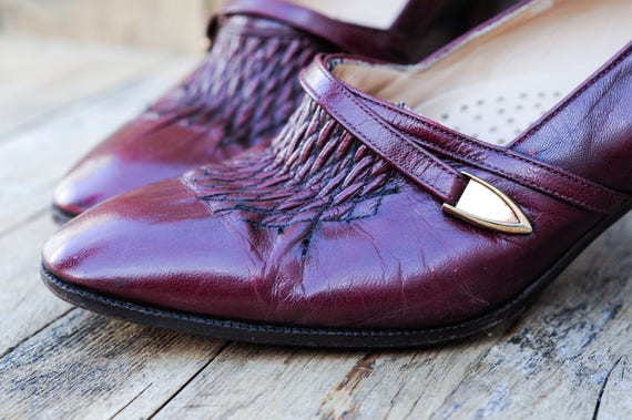 Us 5, 1930s vintage shoes, 1930s high heel shoes,