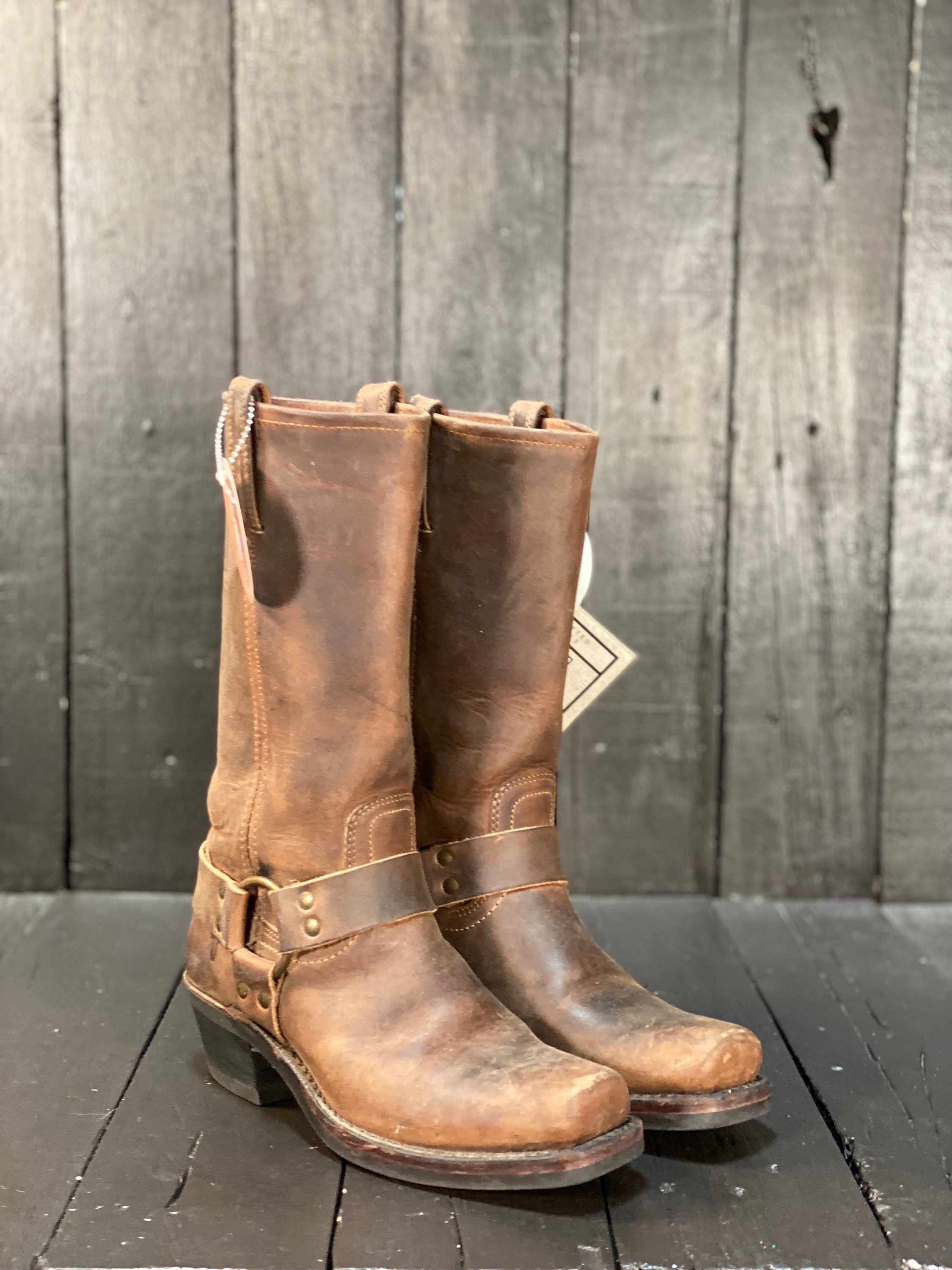 womens harness motorcycle boots