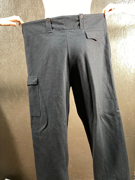 Size 44, 1950s pants, mens wool pants, vintage wo… - image 5