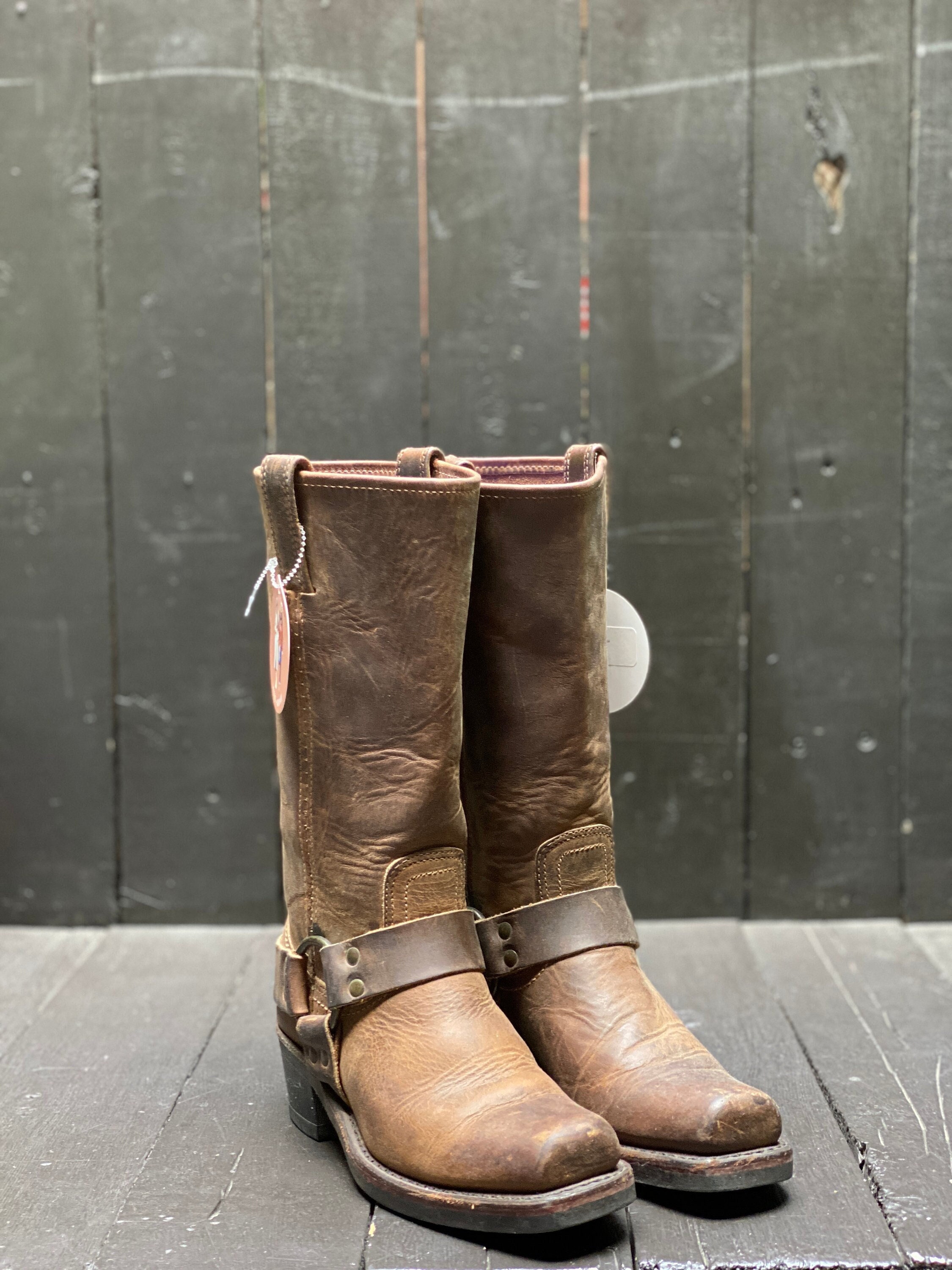 Womens Us 6.5 Vintage Frye Boots Square Toe Boots Womens 