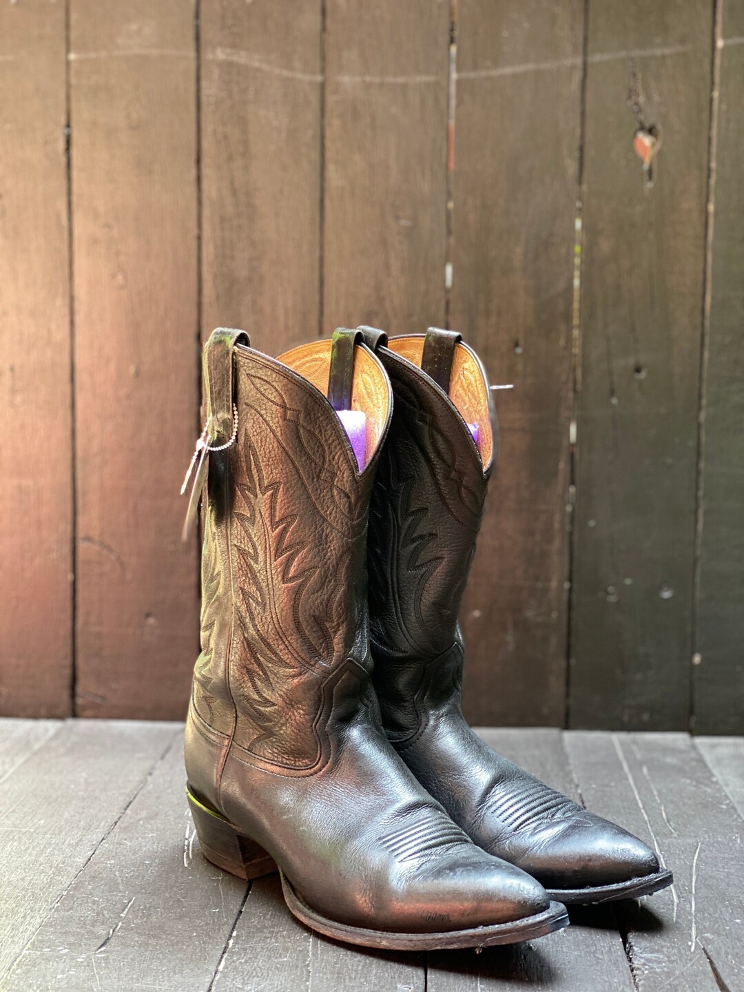 Mens Us 10.5, Nocona Boot, Black Cowboy Boots, Pointed Toe Boots, Mens