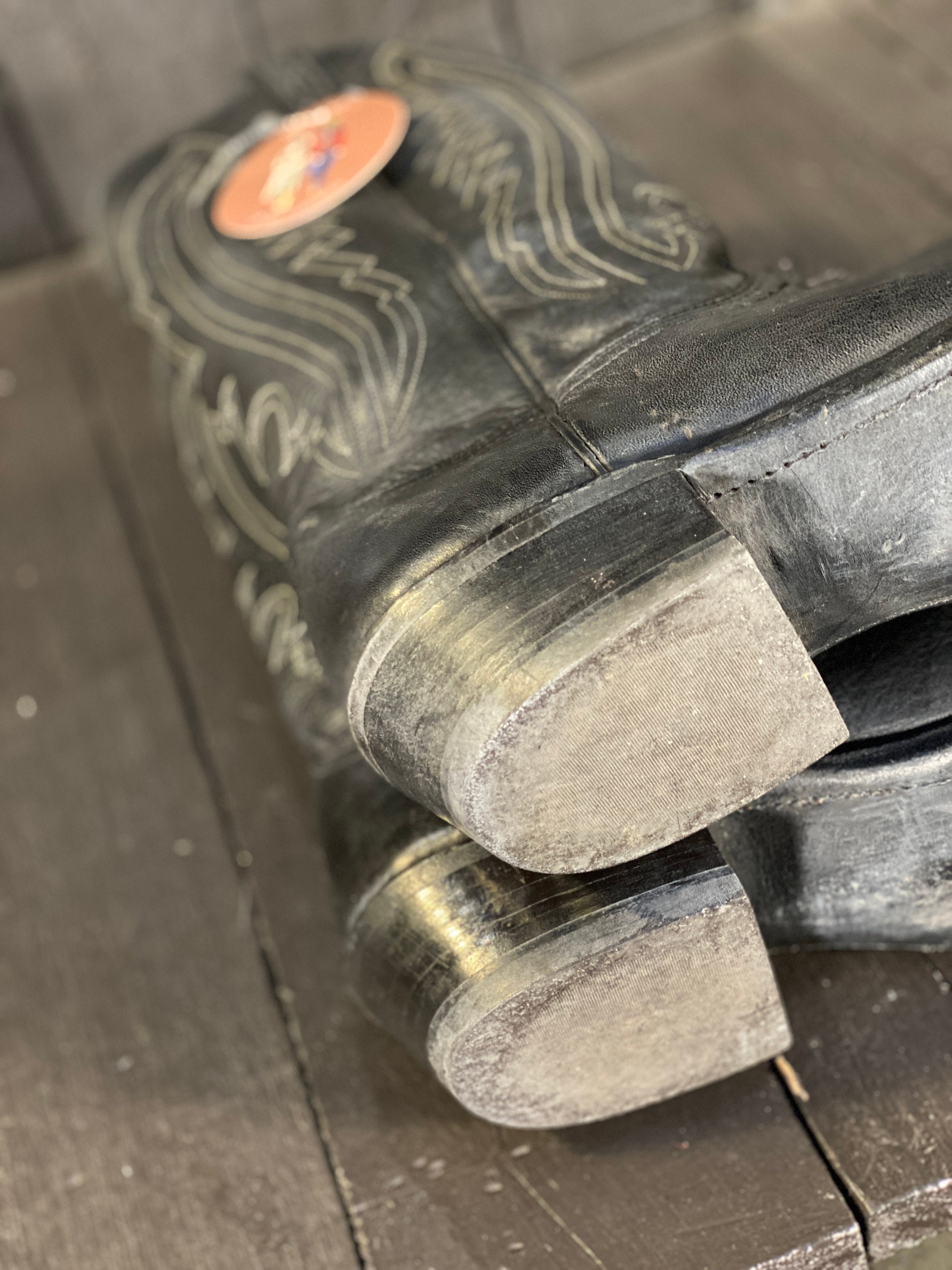 Black lucchese cowboy boots hot sale