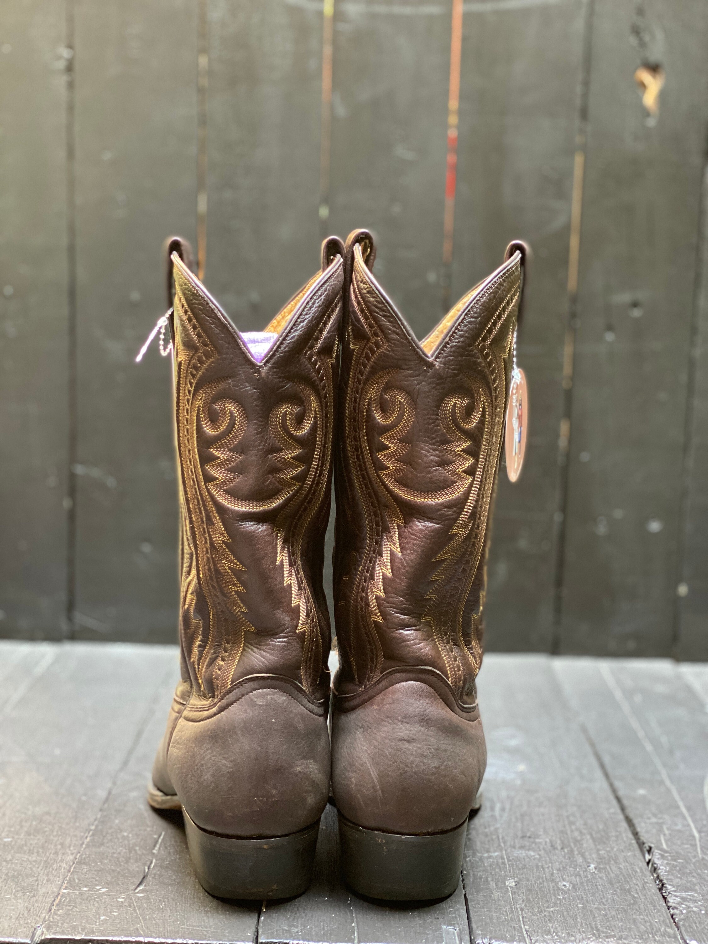 Vintage 1990s Lace up Western Cowboy Boots Size 6.5 Womens Made in USA  Brown Real Leather Two Tone Paddock Boot Shoes 90s Gift Clothing - Etsy UK