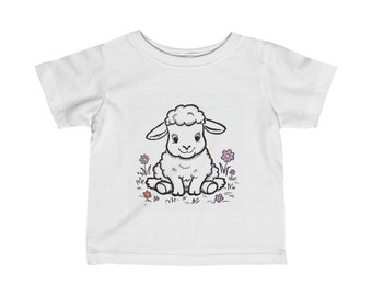 Toddler T-shirt - A Unique Baby Sheep Shirt For Your Unique Baby