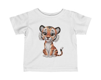 Ein Einzigartiges Baby Tiger Shirt Für Ihr Einzigartiges Baby Kleinkind T-shirt - Süßes Geschenk