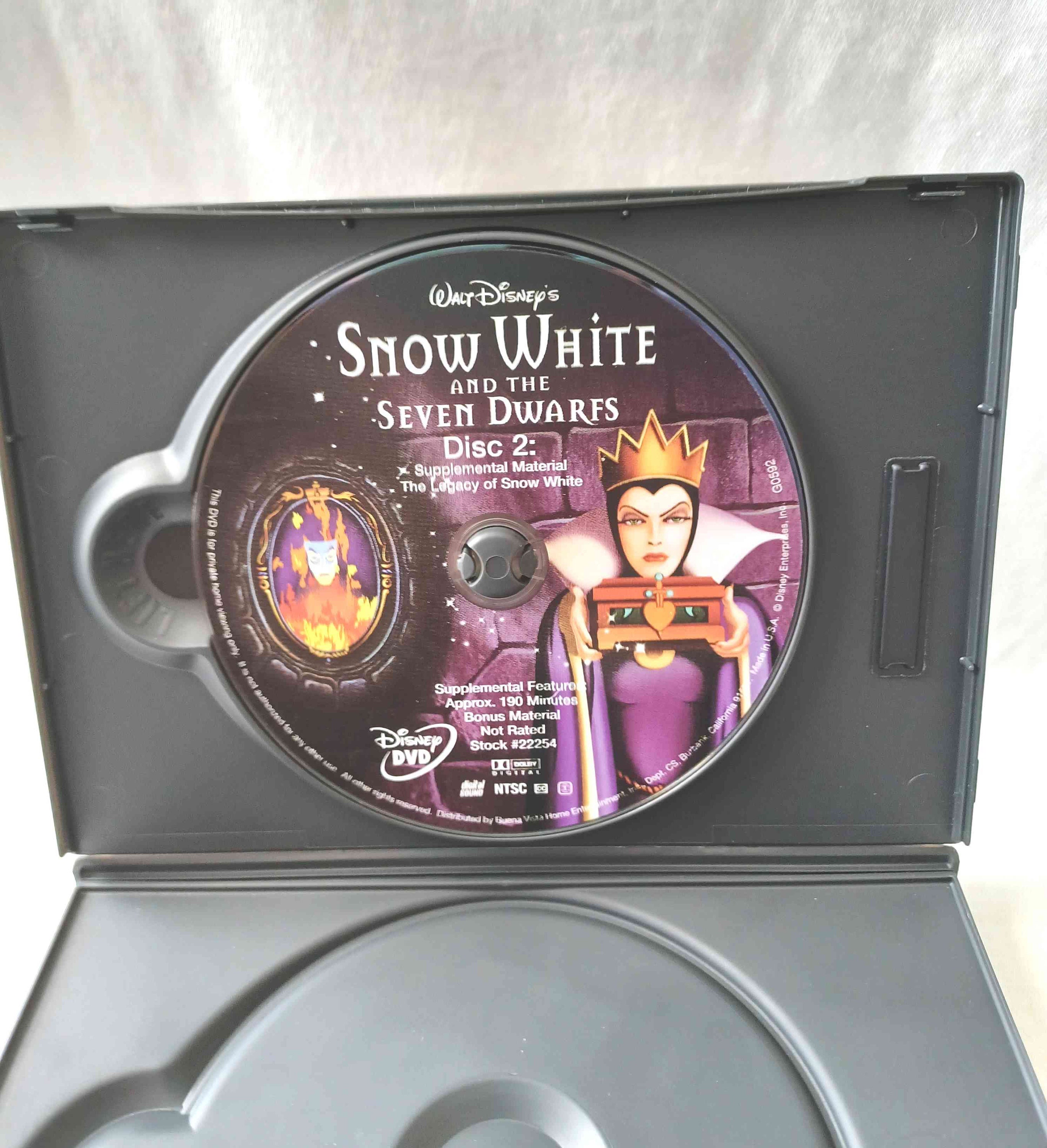 Disney - DVD.ディズニー Disney's Snow White and the Seven Dwarfs DVD 2001 Platinum