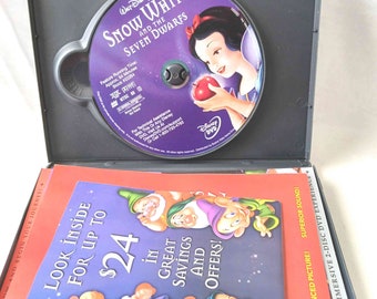 Disney's Snow White and the Seven Dwarfs DVD 2001 Platinum