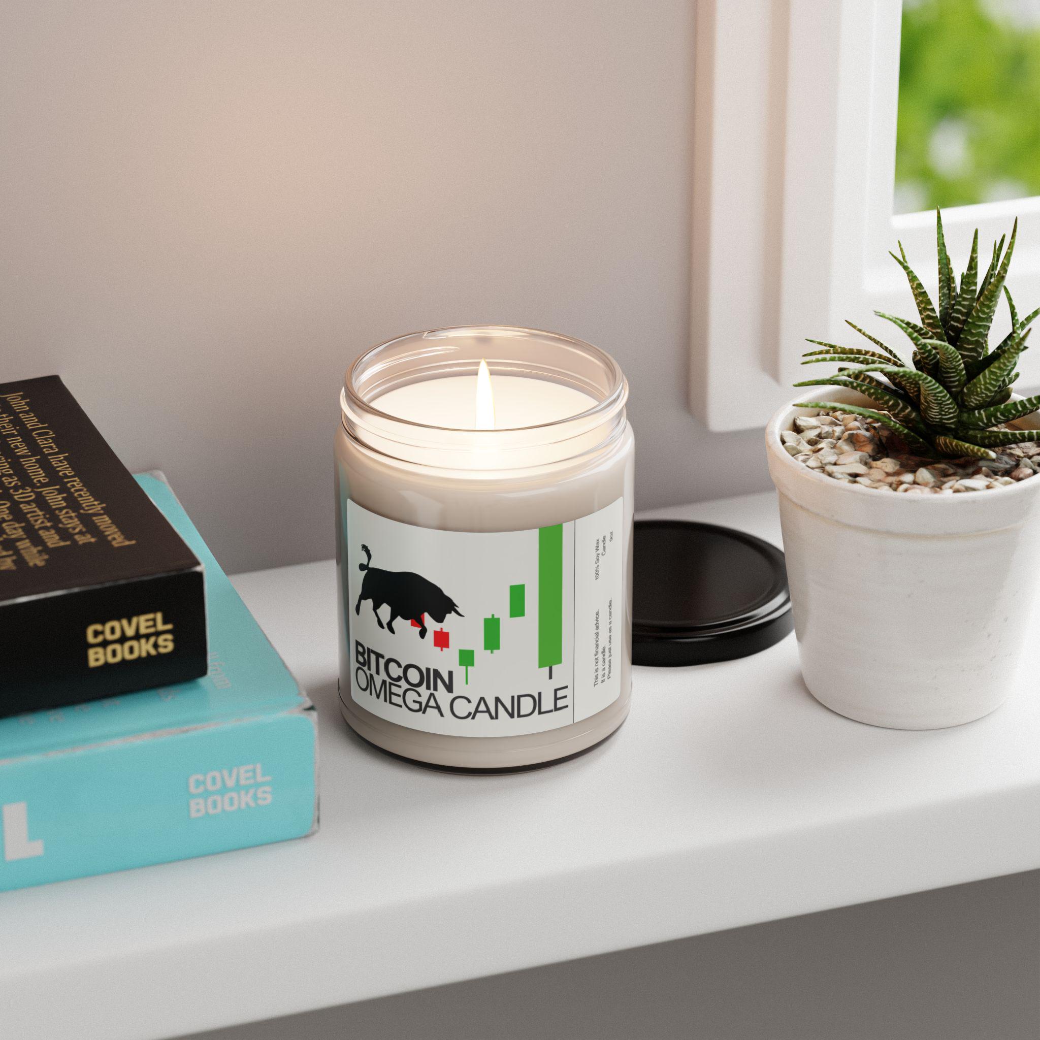 Bitcoin Omega Candle - Soja Wachs Kerze - BTC Accessoire - Etsy.de