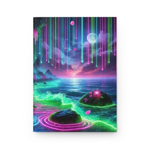 Néon Beach Carnet cartonné