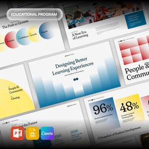 BrightPath – Educational & Editorial Presentation Template – PowerPoint, Canva, Google Slides (30 Slides)