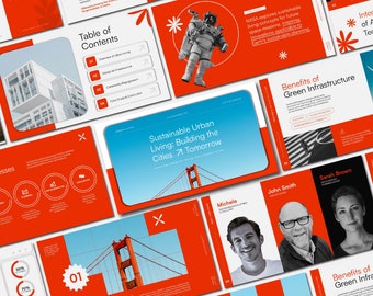 Conference Presentation Template - TED Talk Style (Personal License)