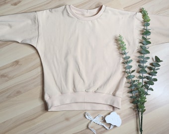 Baby - Oversized Sweater - Biostoffe - Junge - Mädchen - Safran