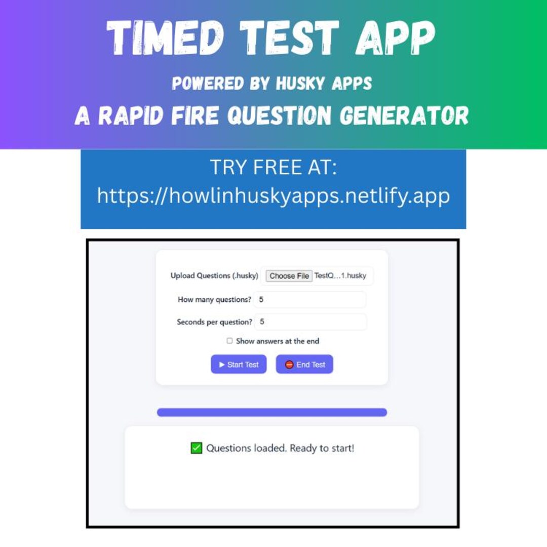 Timed Test Maker • Fluency Practice & Review Quiz Generator for ...