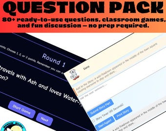 Pokemon Frage Pack | Digitale Spiele, Multiple-Choice-Spiele, Quiz, Kreatives Schreiben