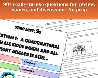 Geometry Content Pack | Digital Games, Multiple Choice, Discussions gr. 5- 9