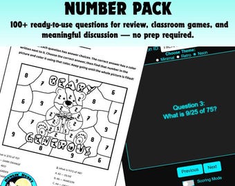 Bruchteile einer ganzen Zahlenpackung | Digitale Spiele, Bewertung, Kurze Antwort gr. 4 - 5