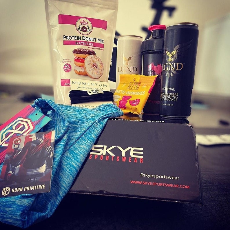 Women's Fitness Subscription Box Surprise Fitness Etsy