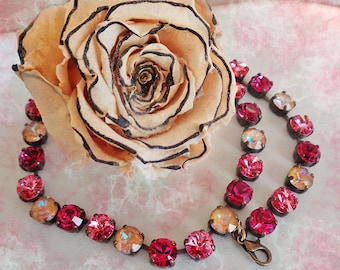 スワロフスキー　クリスタルテニス　ネックレス　チョーカー スワロフスキー クリスタルテニス ネックレス チョーカー クリスタル