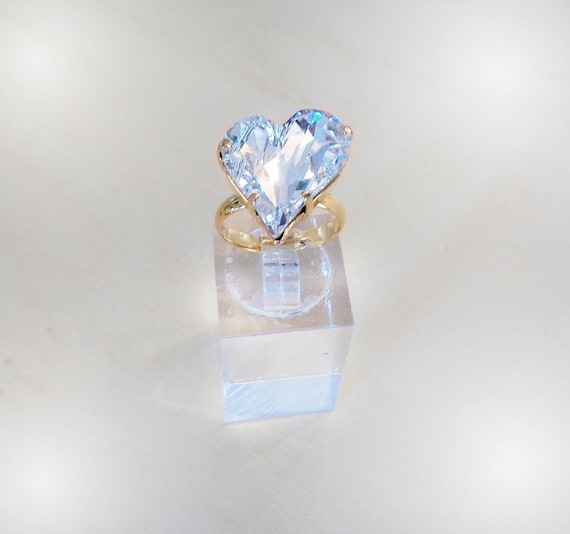 Anello Swarovski Crystal Sweetheart con pietra fantasia, cristallo