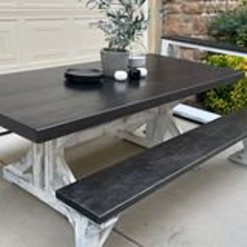 Farmhouse Dining Table - Etsy