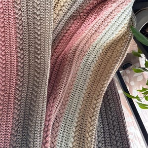 Soft Easy Puff Heart Stitch Crochet Blanket Pattern: Easy Weekend Project (Video Link Included for stitches used)