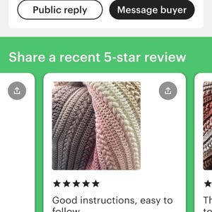 Soft & Easy Puff Herz Stitch selbst streifendes Häkelmuster Afghanische Decke Muster PDF Anfänger Fortgeschrittene 48 Stunden Decke Bild 8
